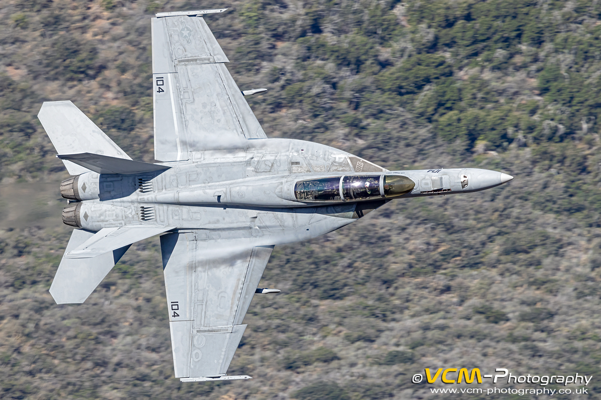 F/A-18F of VFA-122 low level
