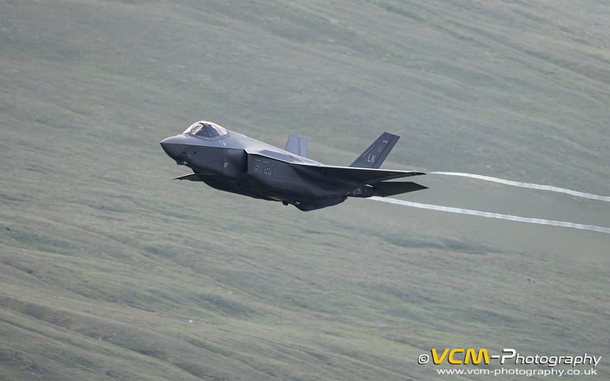 Lockheed Martin F-35A Lightning II of the USAF Grim Reapers