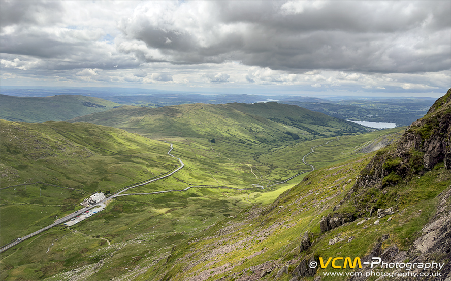 View over Morecambe Bay from Kirkstone Pass