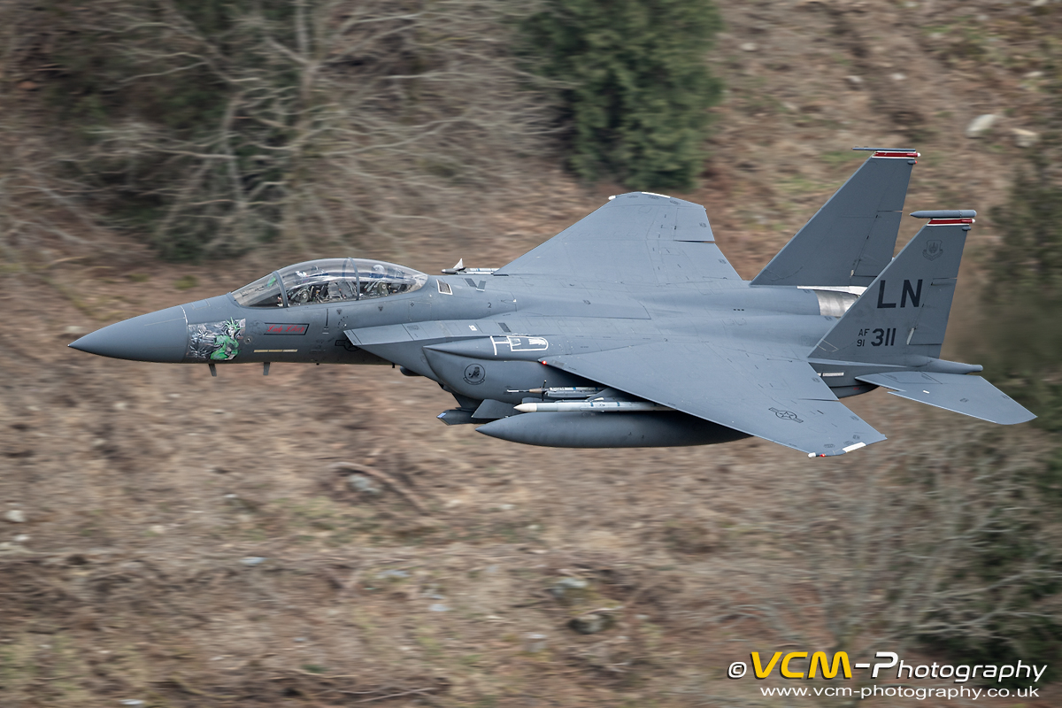 F-15E Strike Eagle 91-0311 Low Level