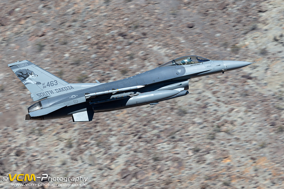 F-16C Fighting Falcon 88-0463/LOBOS Low Level