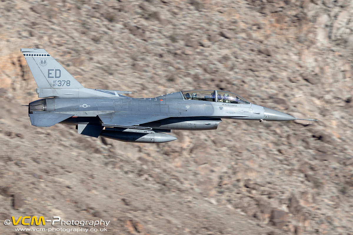 F-16D Fighting Falcon Low Level