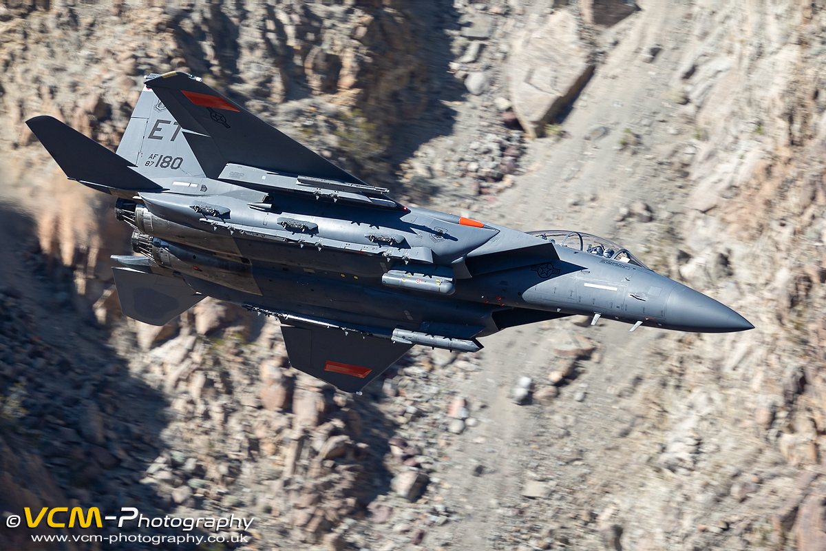 F-15E Strike Eagle 87-0180/ET Low Level