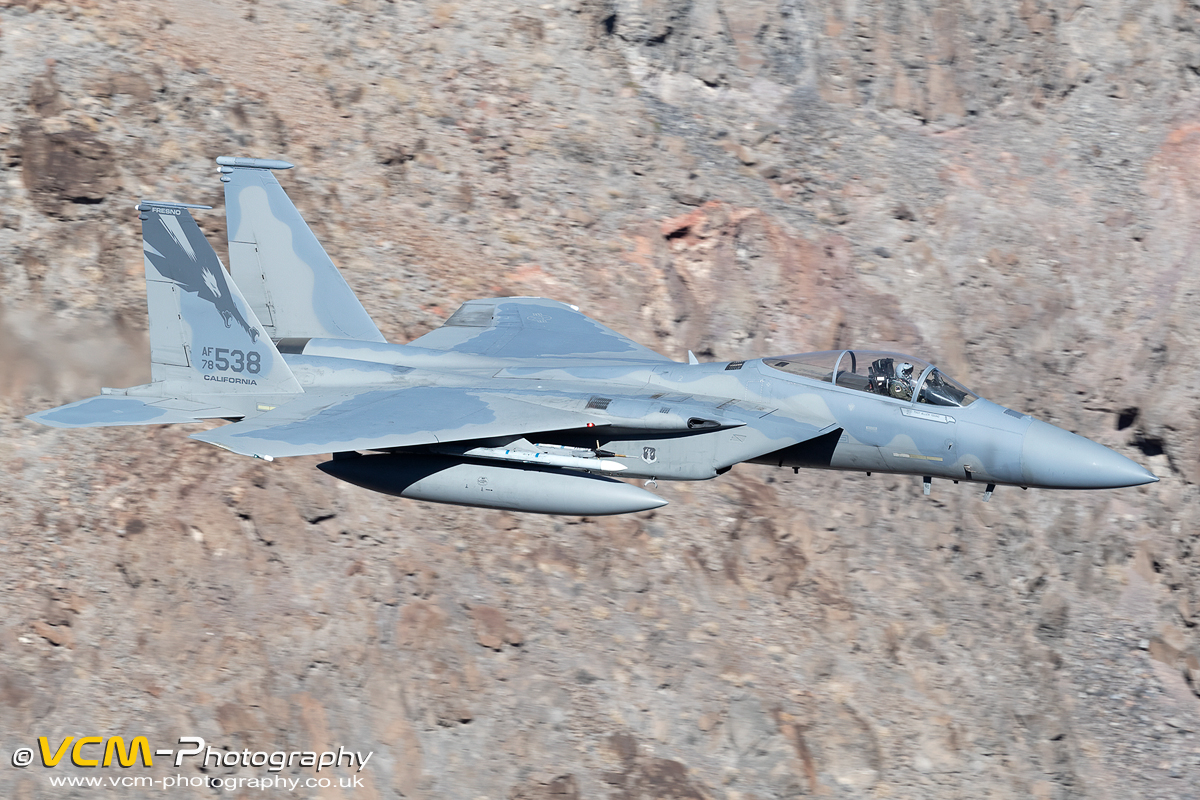 F-15C Eagle 78-0538 Low Level