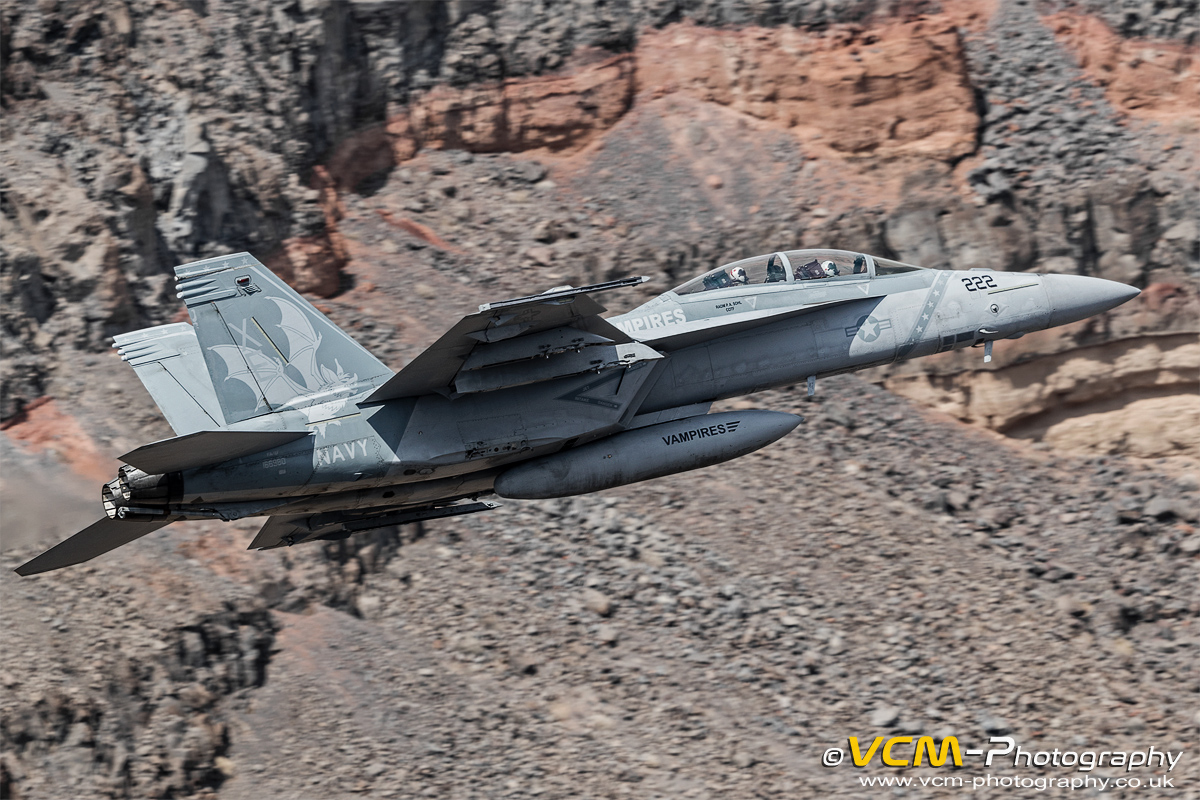 F/A-18F 166980/XE-222 Low Level