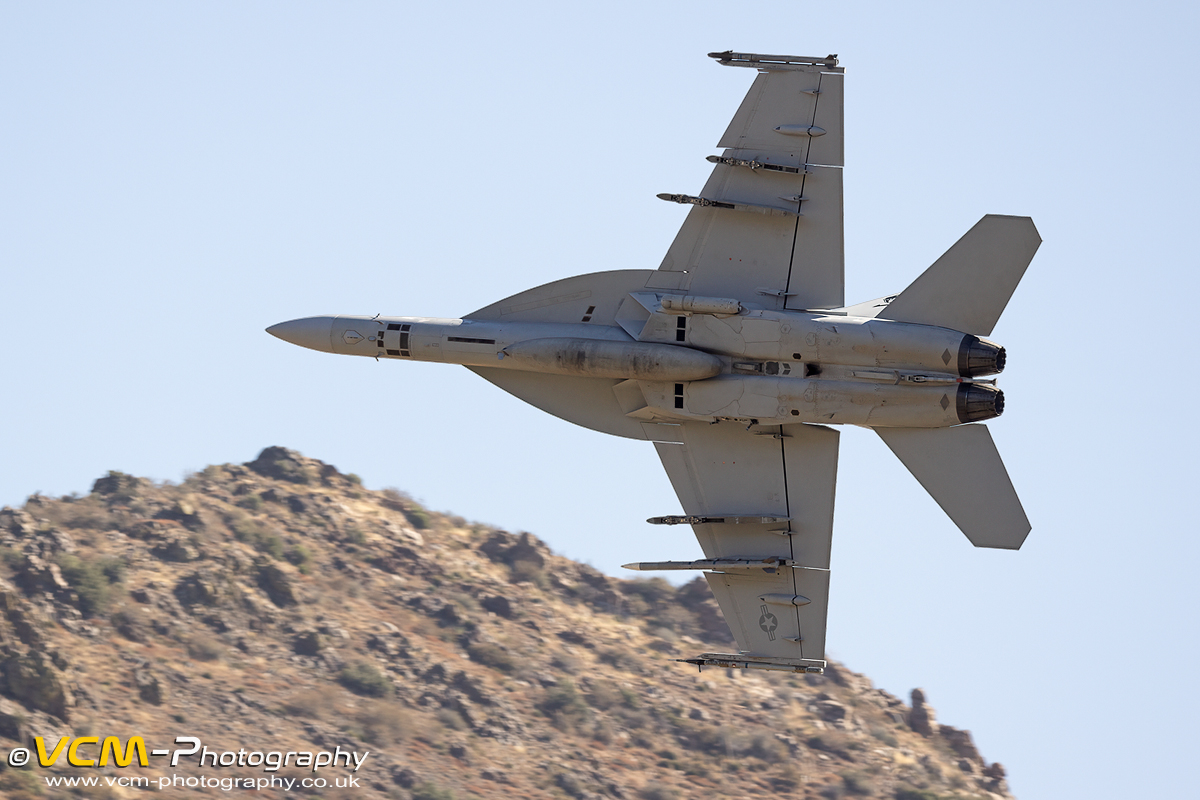 F/A-18E of VFA-113 low level