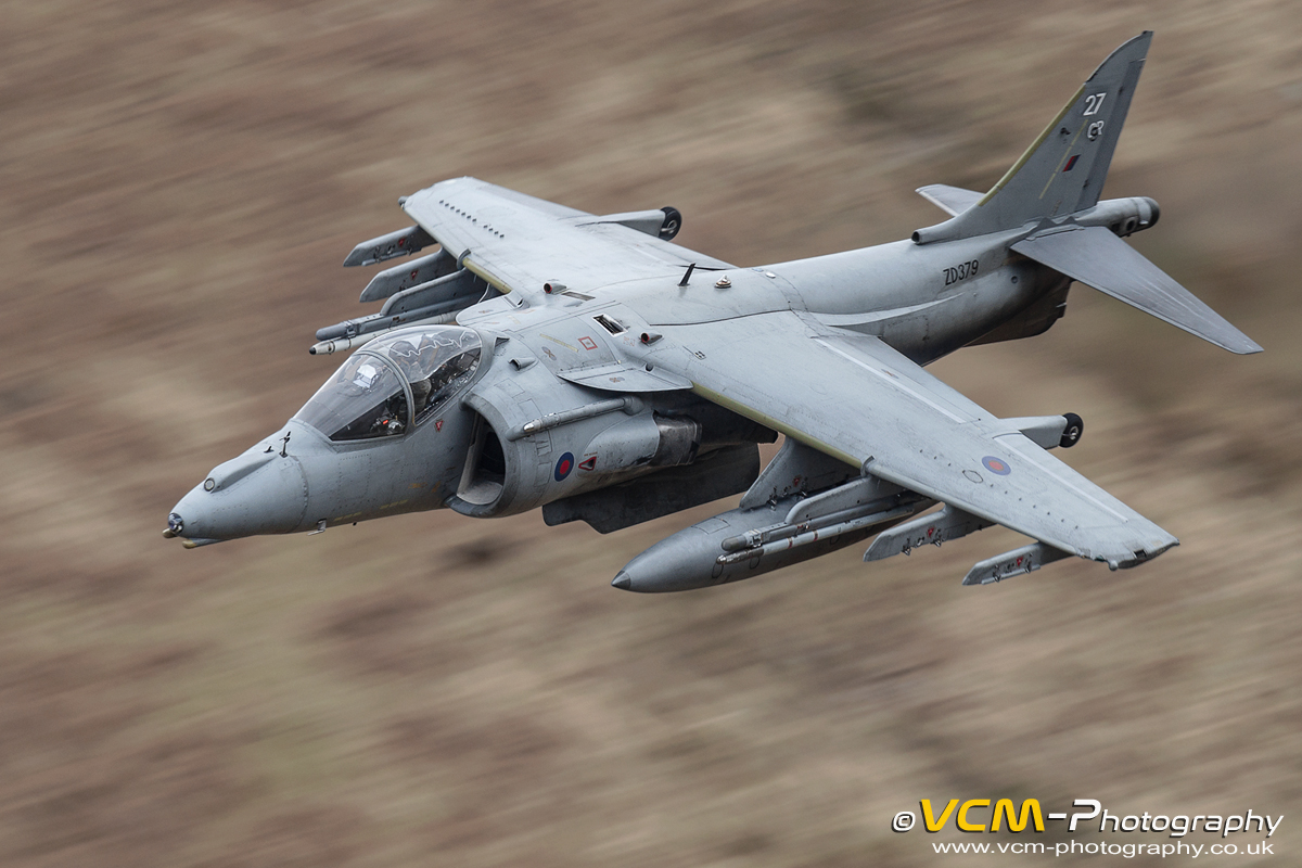 Harrier GR.9 ZD379 Low Level