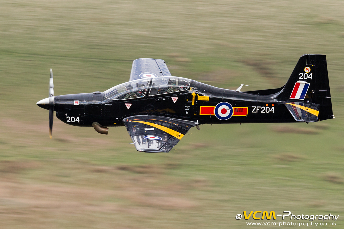 Tucano T.1 ZF204 Low Level