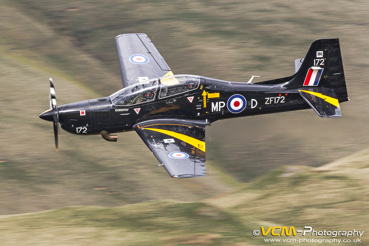 Tucano T.1 ZF172 Low Level