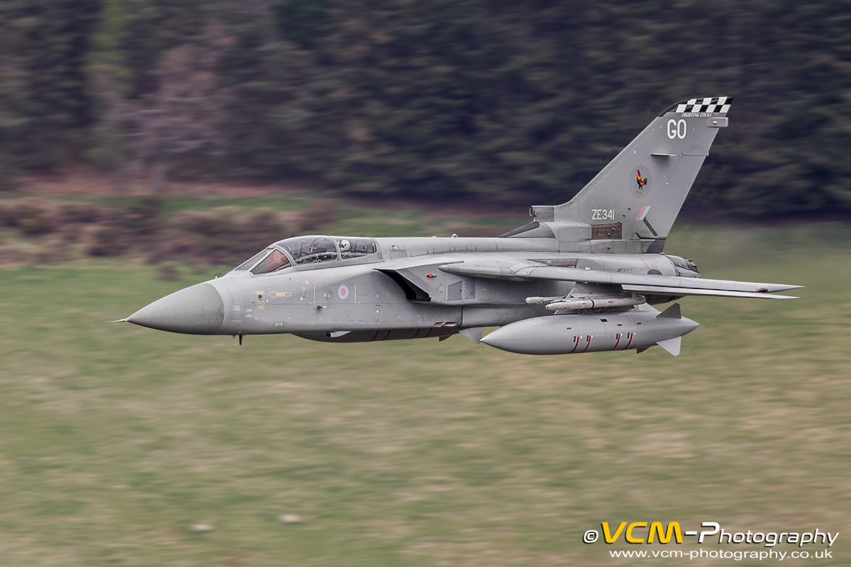 Tornado F.3 ZE341 Low Level