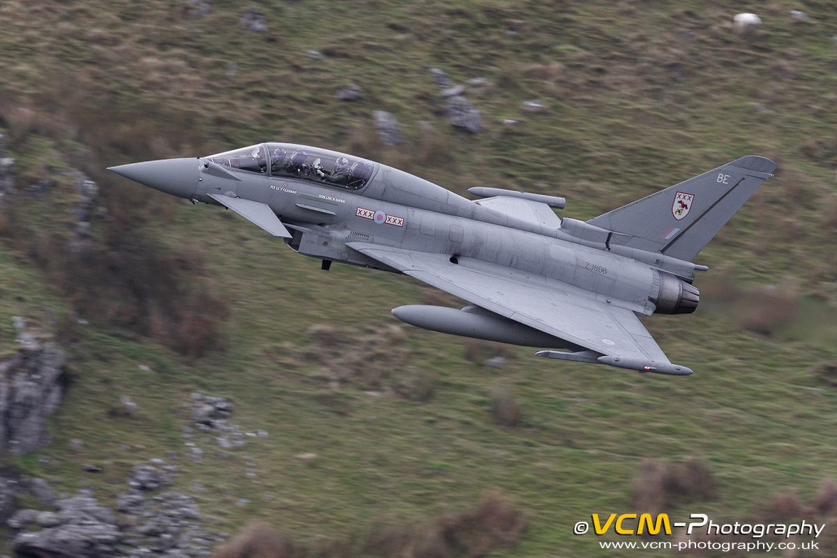 Typhoon T.3 ZJ806 Low Level