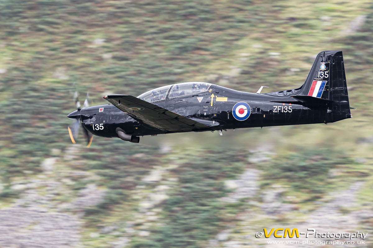 Shorts Tucano T.1, ZF135 Low Level