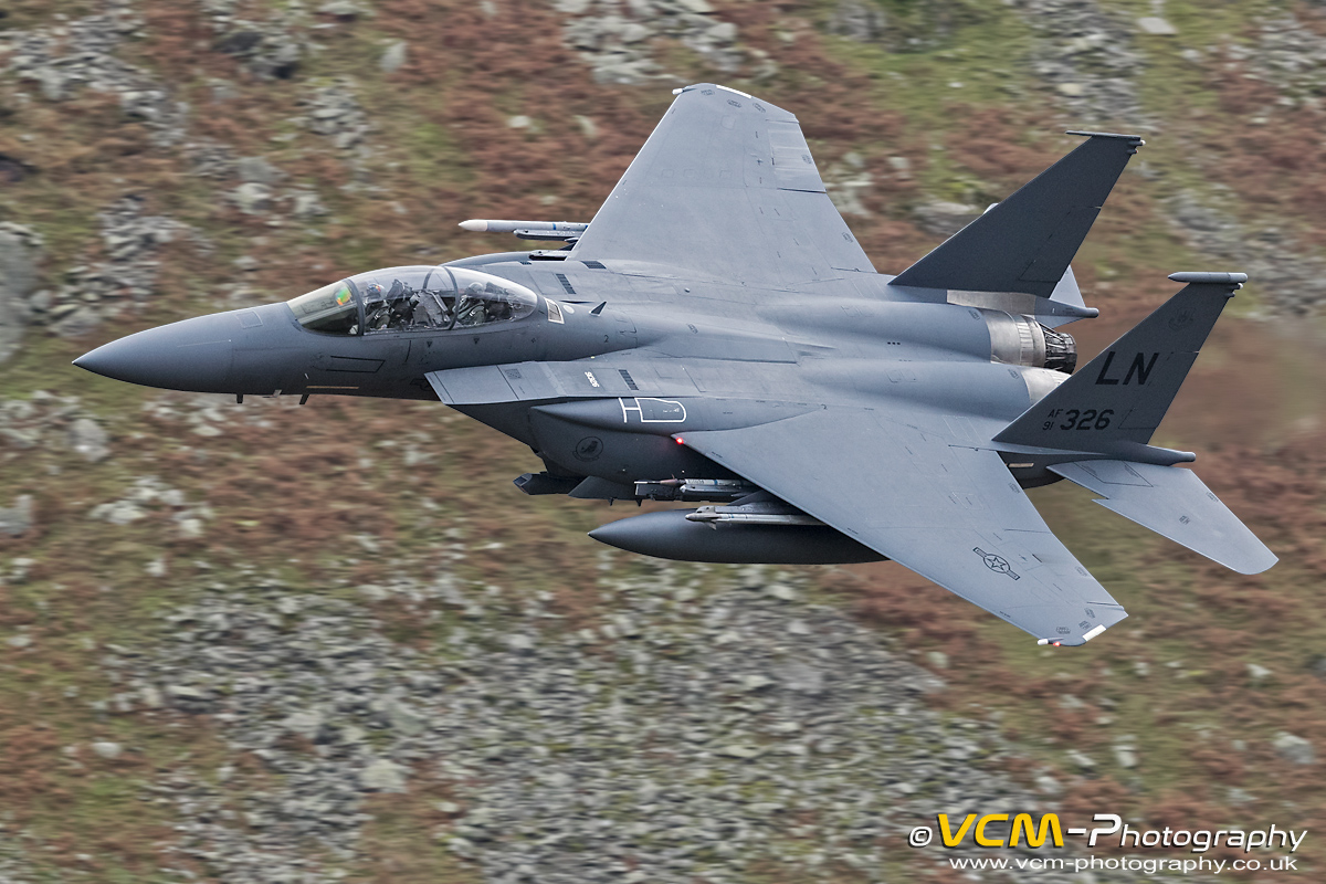 F-15E Strike Eagle 91-0326 Low Level