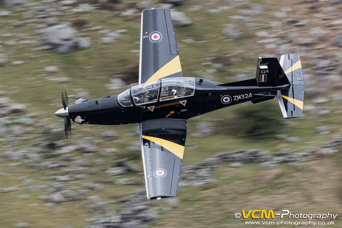 Texan T.1 ZM324 Low Level