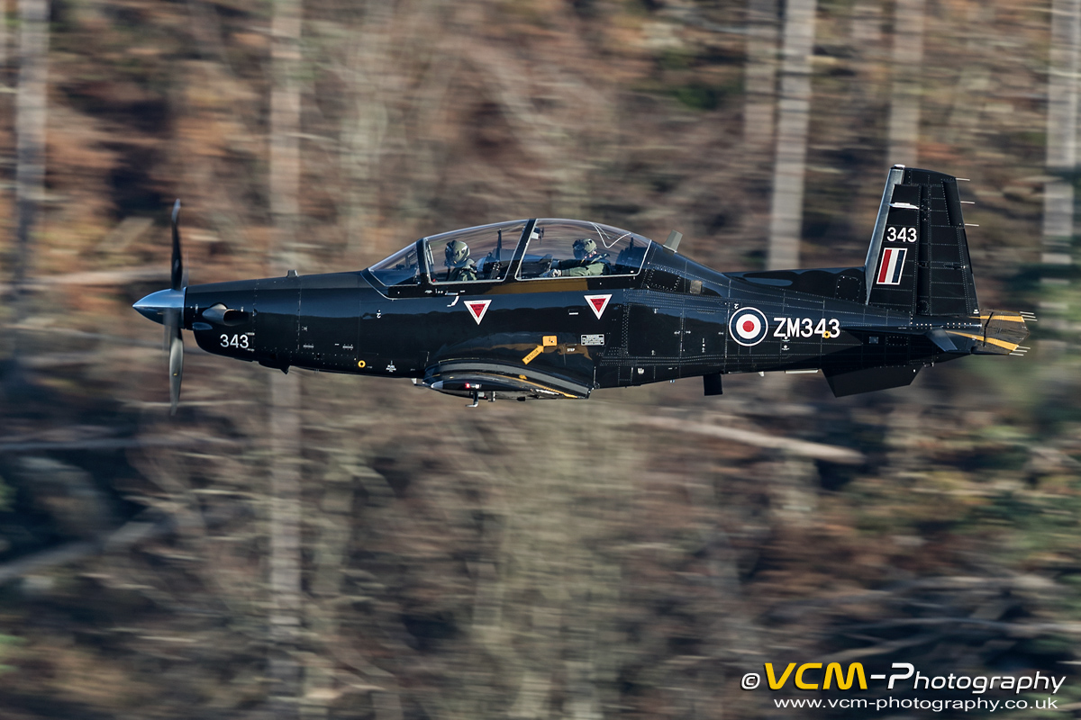 Texan T.1 ZM343 Low Level