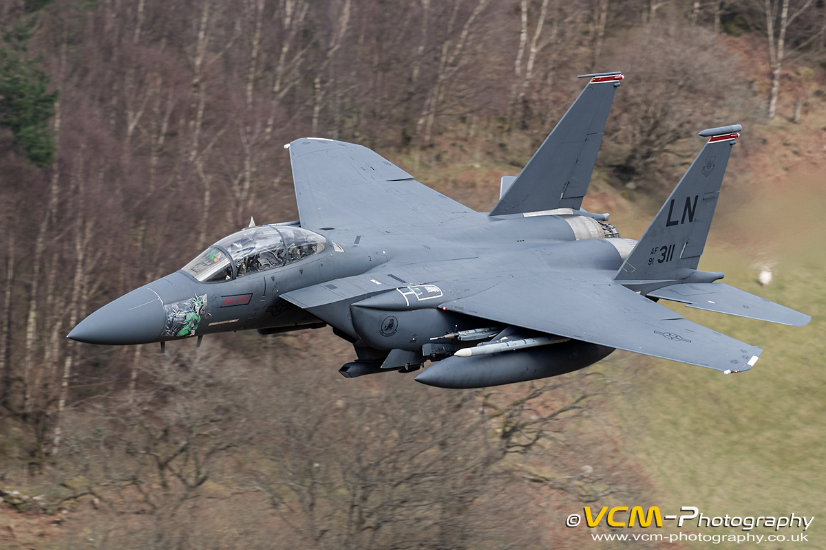 F-15E Strike Eagle 91-0311 Low Level