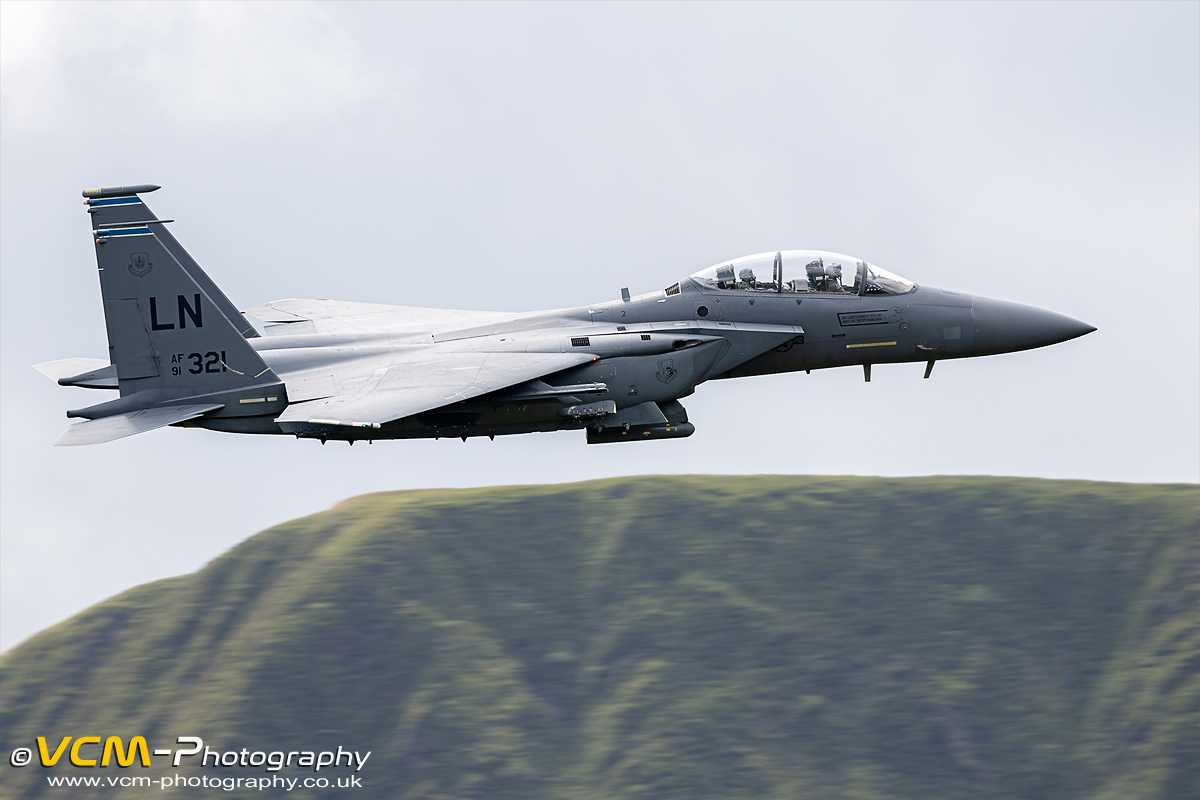 F-15E Strike Eagle 91-0321 Low Level