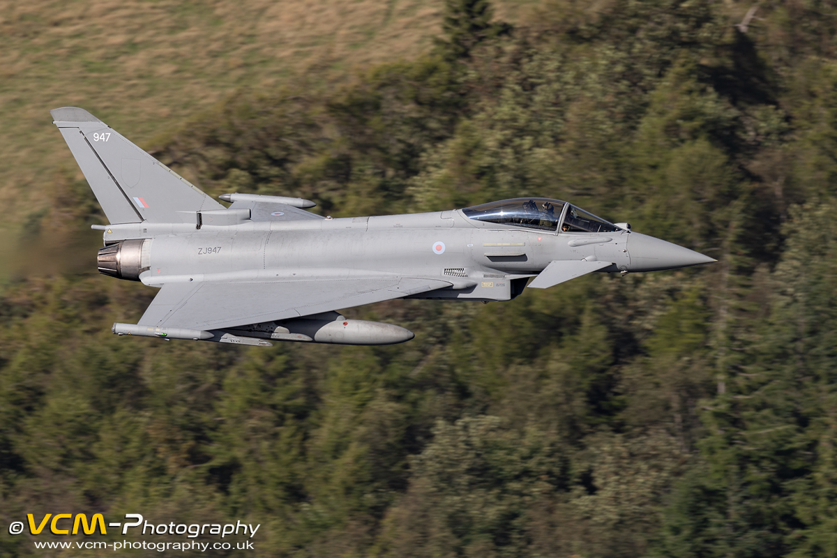 Eurofighter Typhoon FGR.4, ZJ947 Low Level