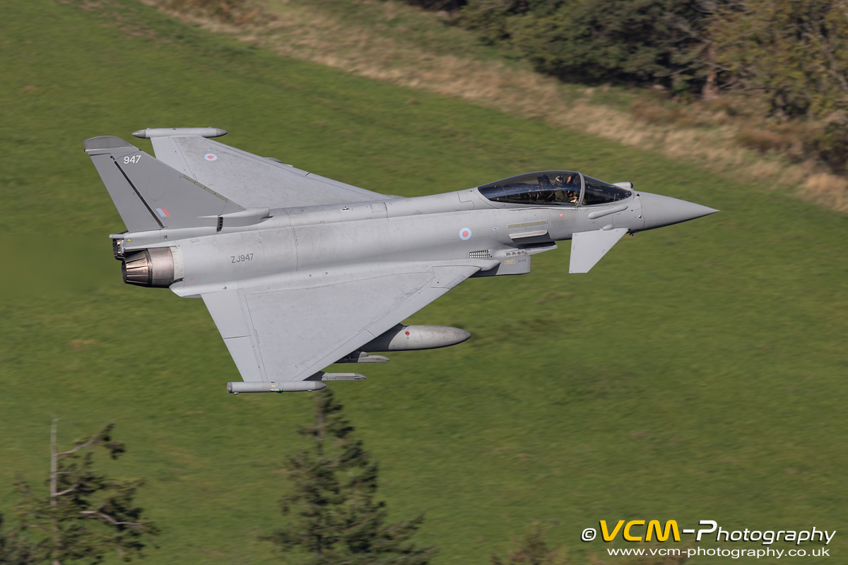 Eurofighter Typhoon FGR.4, ZJ947 Low Level