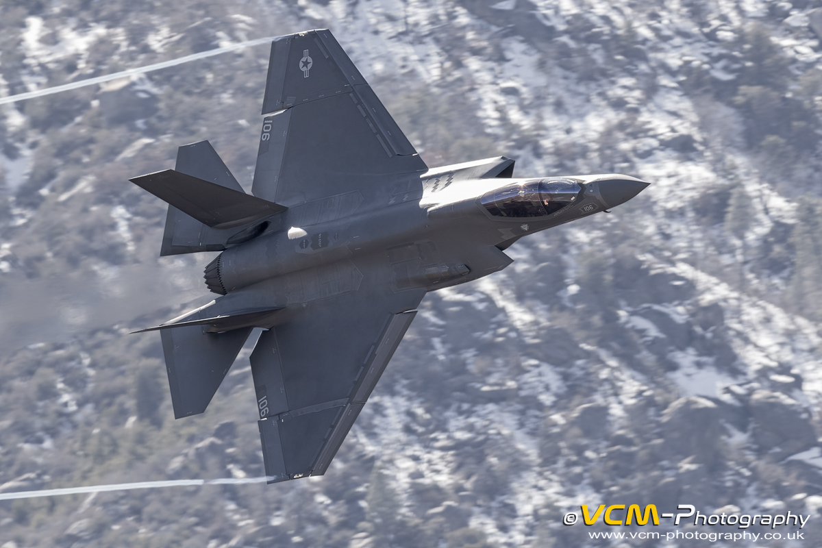 F-35C, 166940, low level