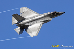 F-35C Lightning II flying low level