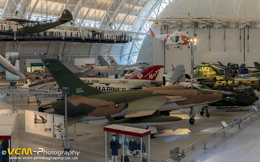 Part view of the Boeing Aviation Hangar, Steven F. Udvar-Hazy Center