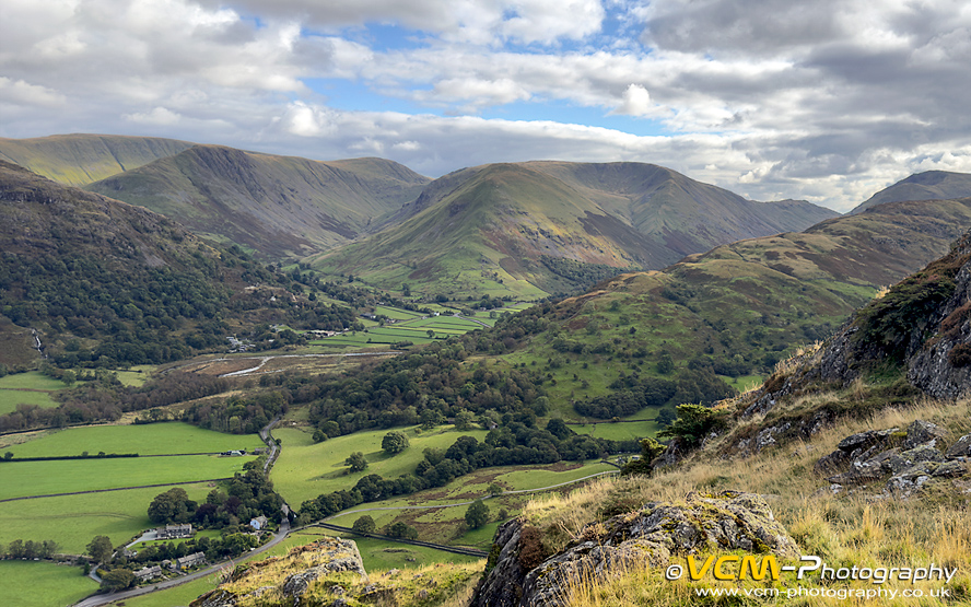View from Arnison Crag in the Lake District