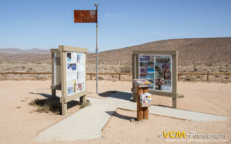 X-15 crash site and memorial, near Johannesburg, California.