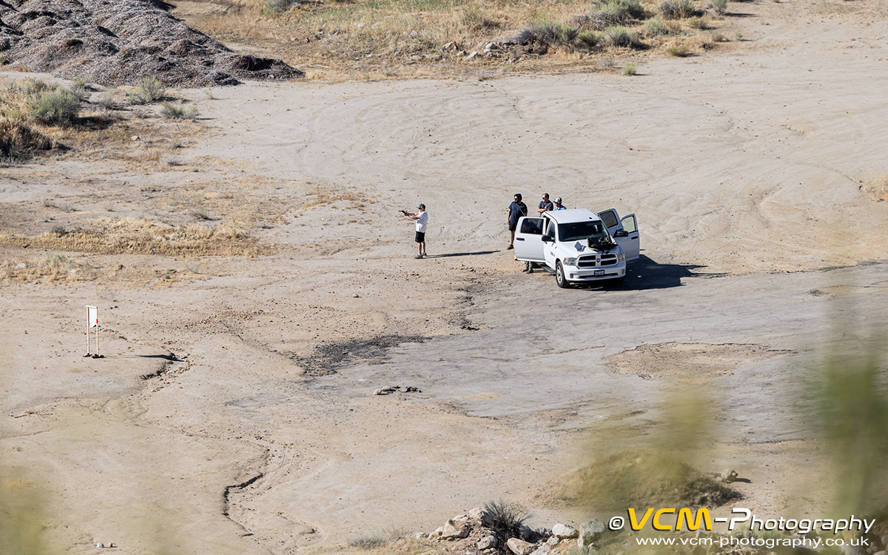 Fairview Helispot shooting range in the Kern River Valley